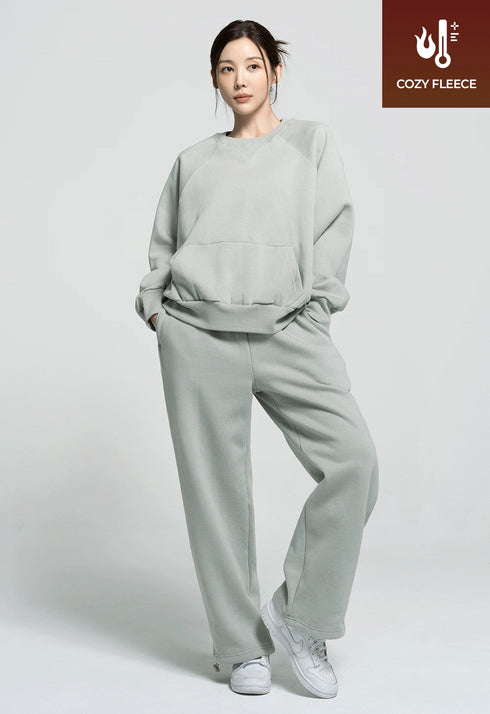 🌡️Soft Cream Napping Napping String Pants