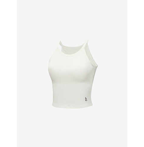 El-flex Rib Skinny Halter Top