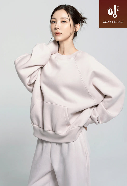 🌡️Soft Cream Napping Sweatshirt