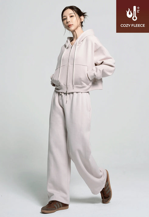 🌡️Soft Cream Napping Napping String Pants