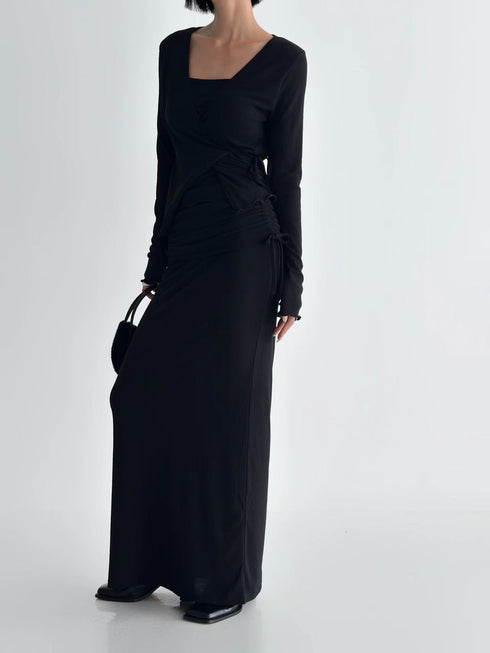 Ribbon Wrap Cardigan