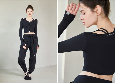 El-soft Snap Point Cardigan