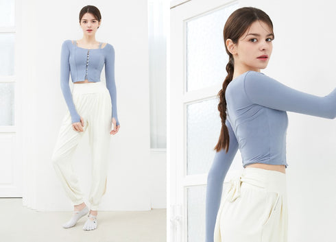 El-soft Snap Point Cardigan