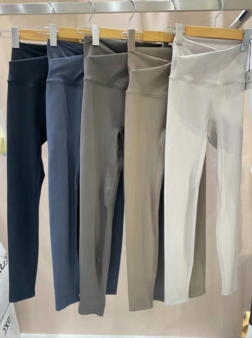 Light Ice Cross Line Leggings