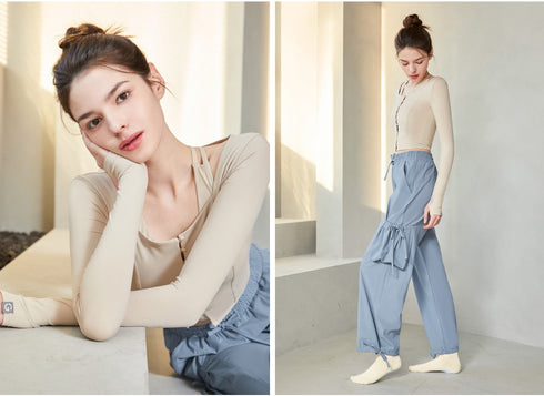 El-soft Snap Point Cardigan