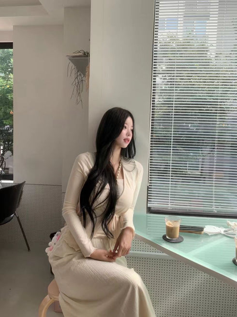 Ribbon Wrap Cardigan