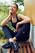 High Elasticity Cool UV-cut Part 9 Leggings