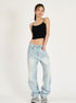 Classic Straight Denim Pants