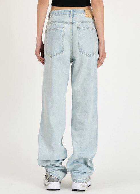 Classic Straight Denim Pants