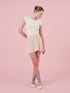 Back Twist Short Sleeves