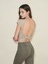 Back Twist Short Sleeves