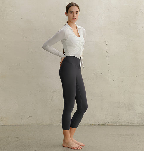 JV Neck String Sleeve