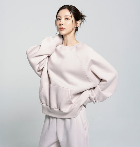 🌡️Soft Cream Napping Sweatshirt