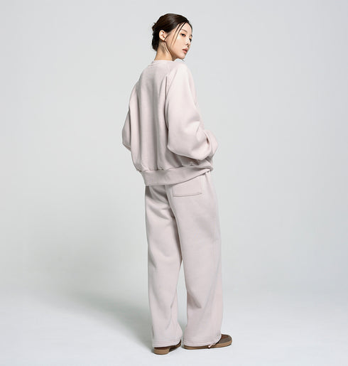 🌡️Soft Cream Napping Napping String Pants