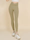 Cross Shirring Up Leggings