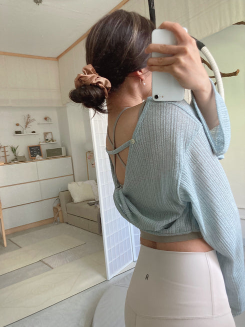 Twist Me Knit Top Set