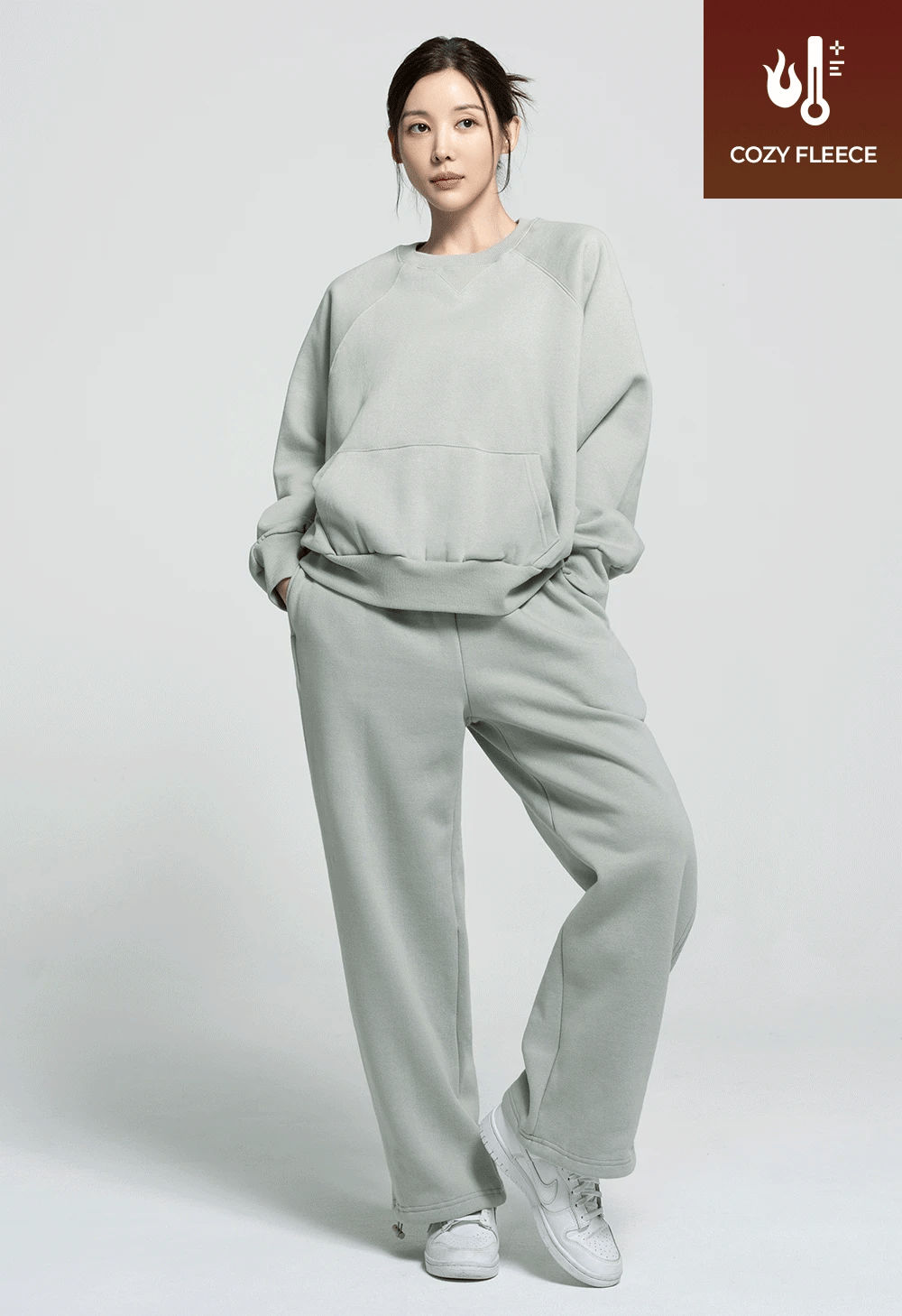 🌡️Soft Cream Napping Napping String Pants