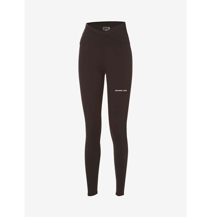 Cross Shirring Up Leggings
