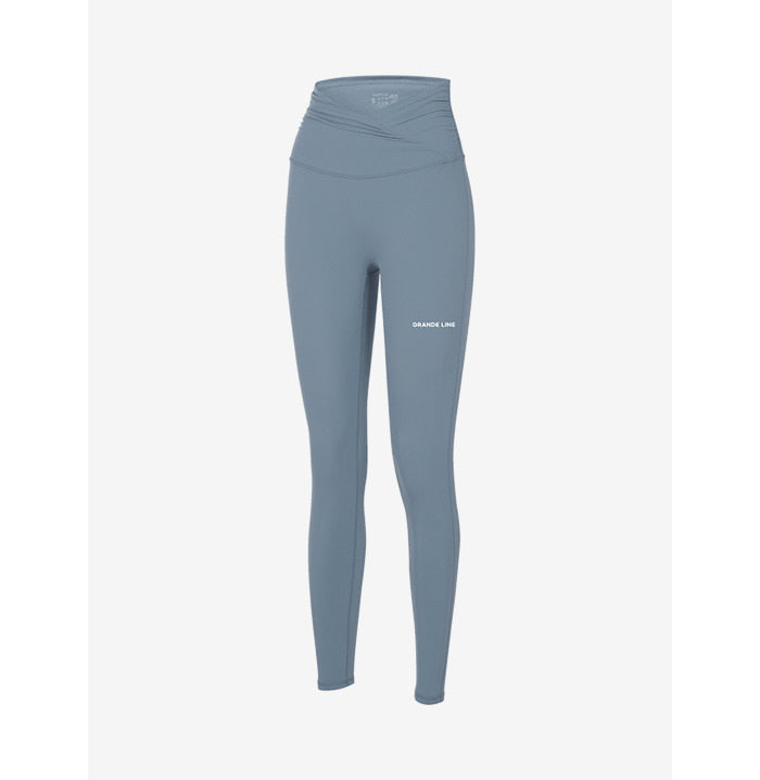 Cross Shirring Up Leggings