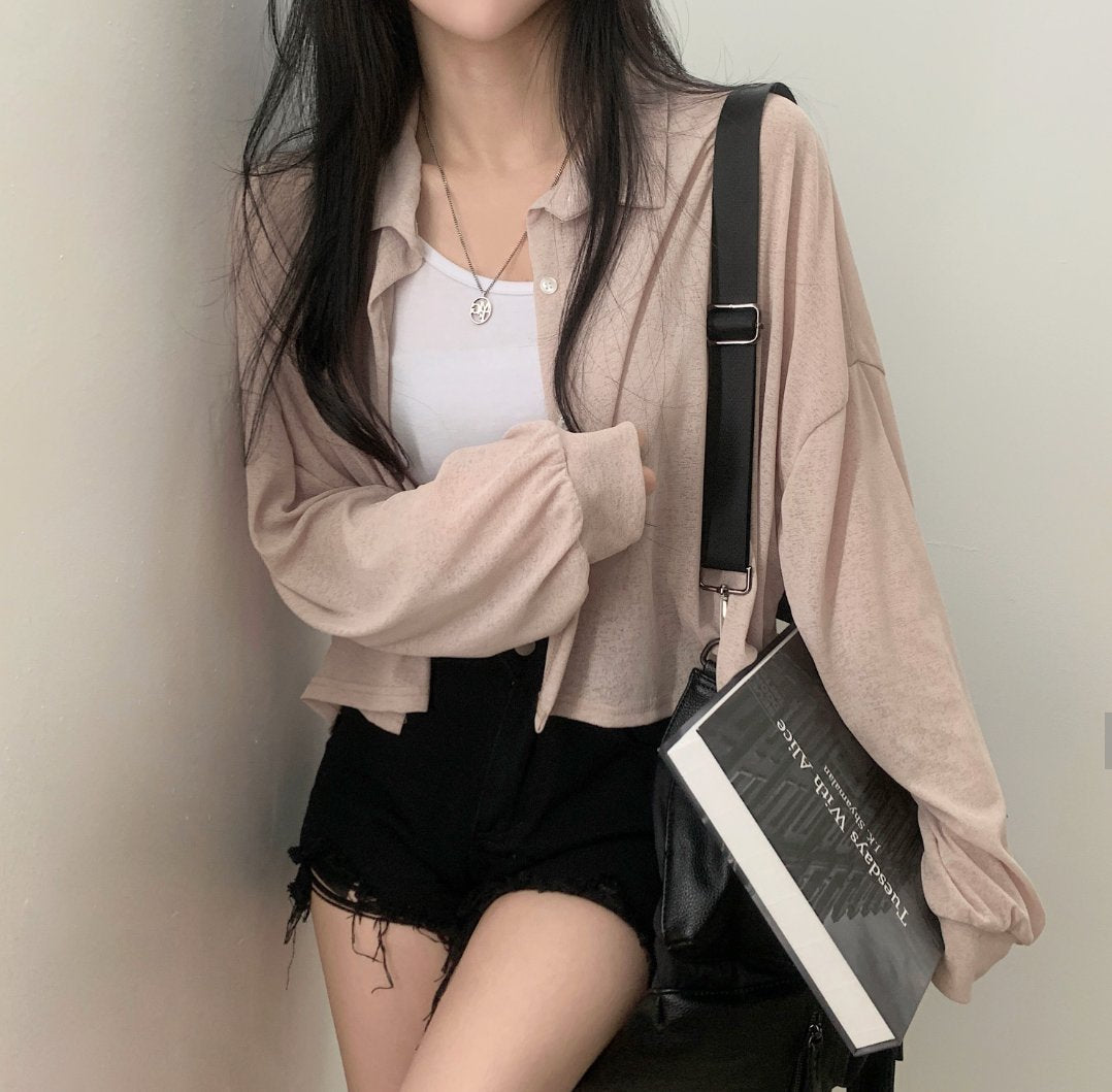 Picnic Cropped Shirt