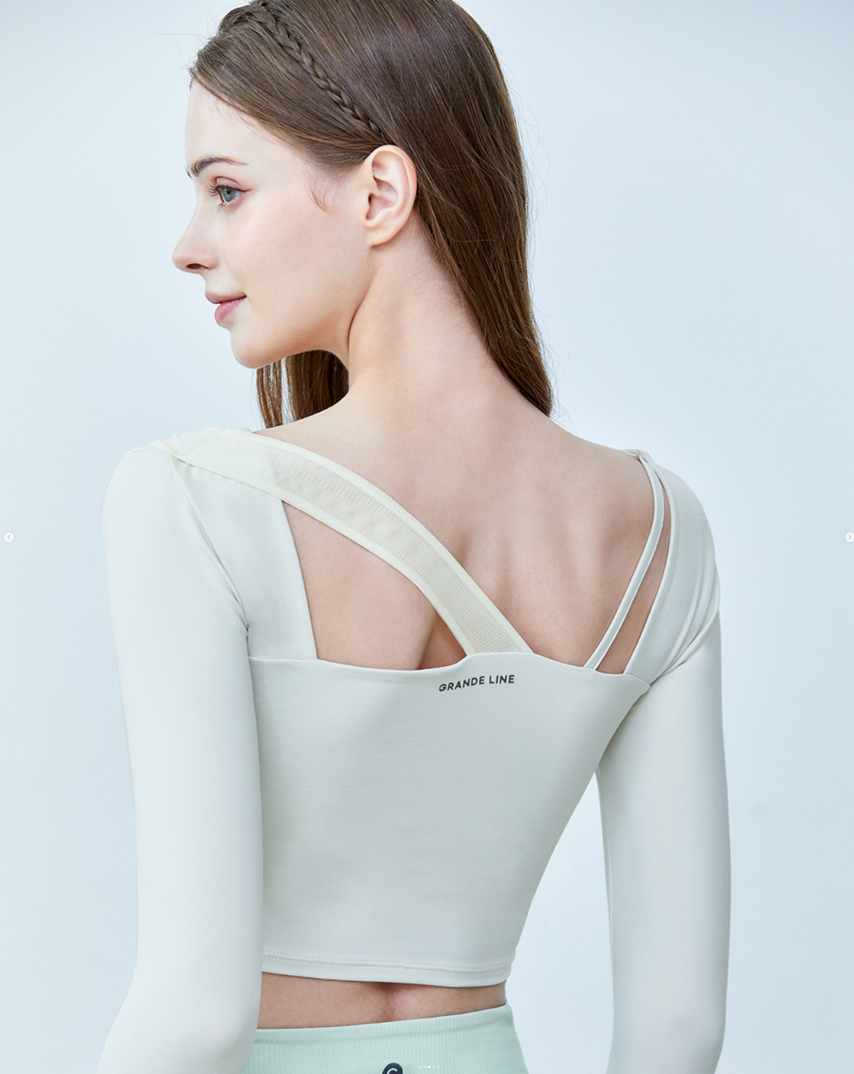 El-soft Twist Shirring Long Sleeves