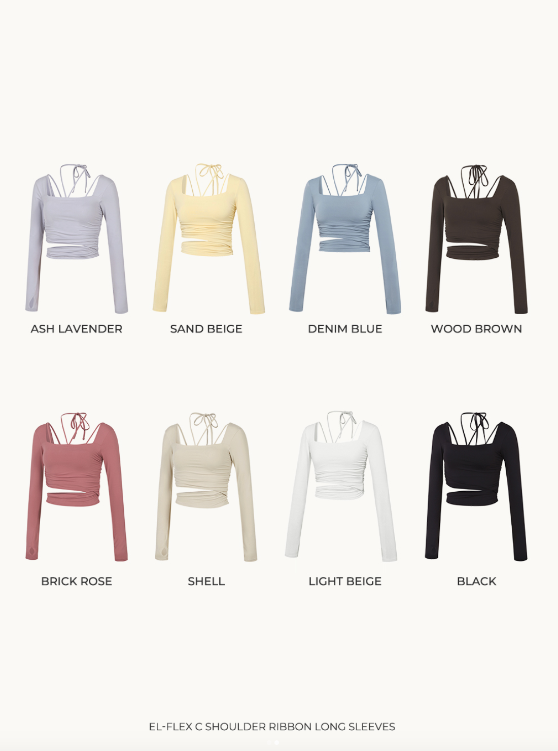 El-soft Halter Long Sleeve