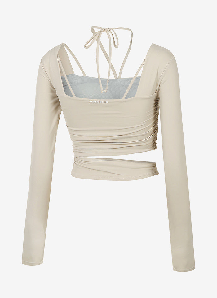 El-soft Halter Long Sleeve