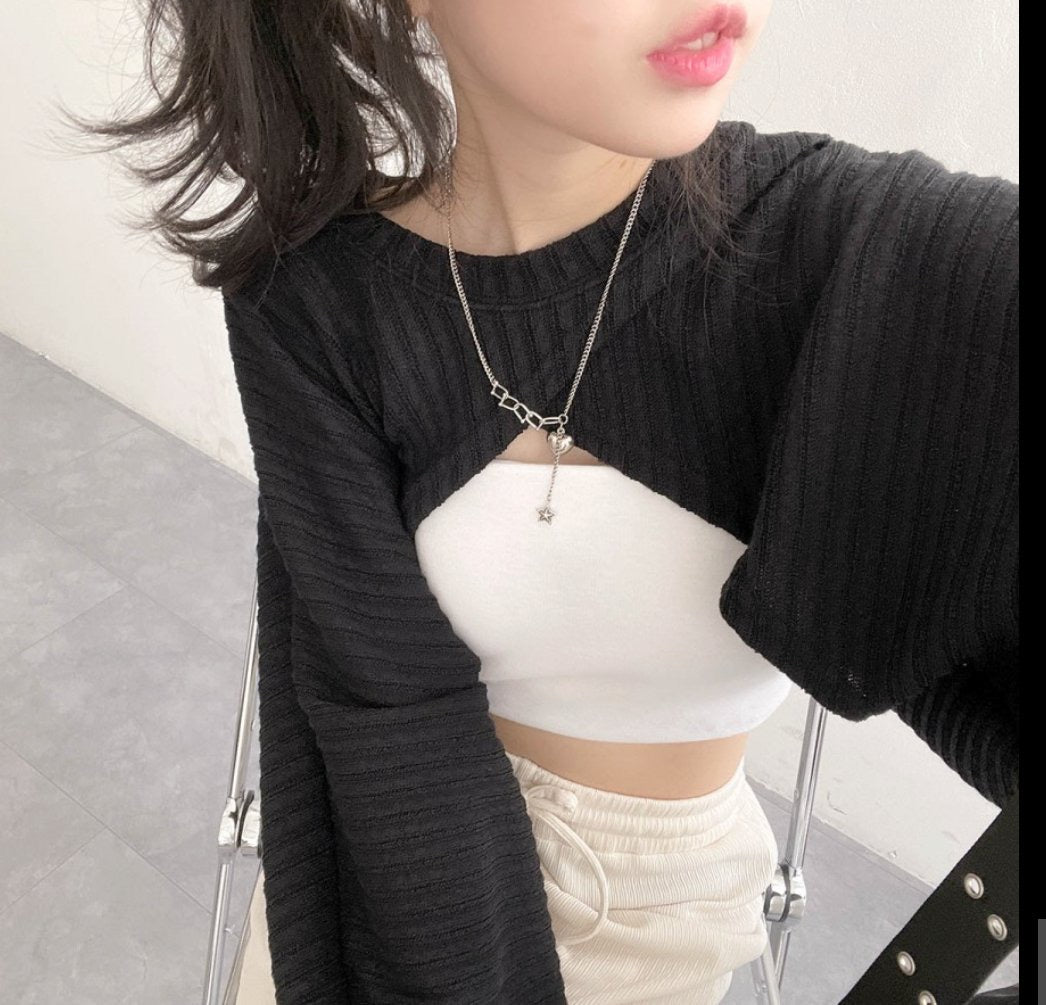 Knit Wrap Bolero