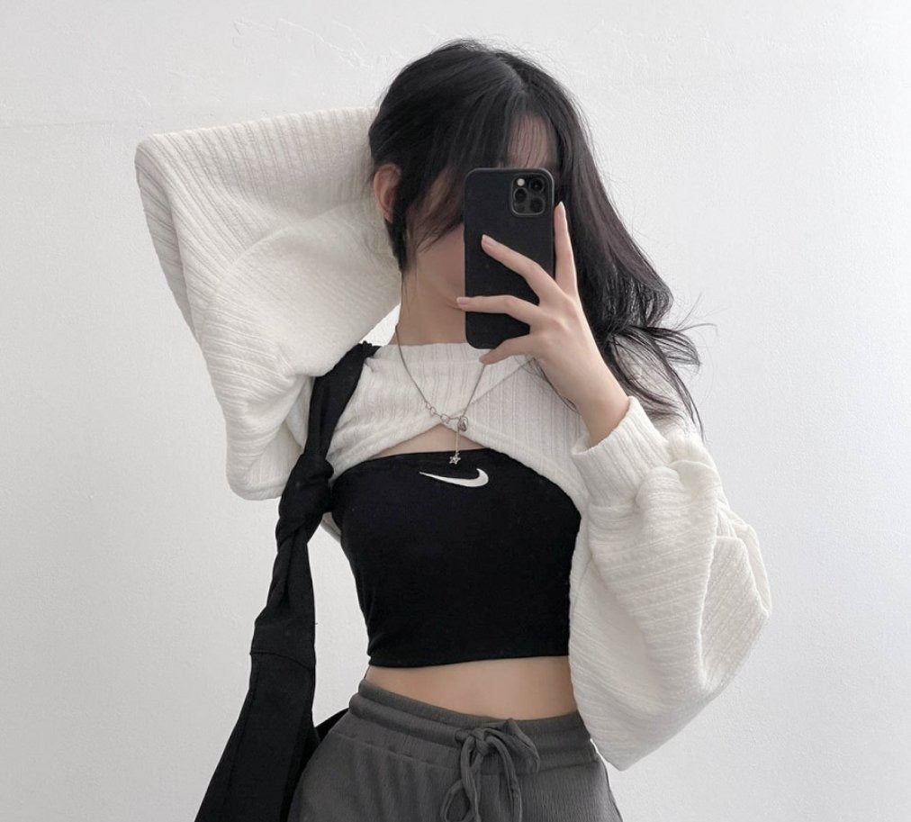 Knit Wrap Bolero