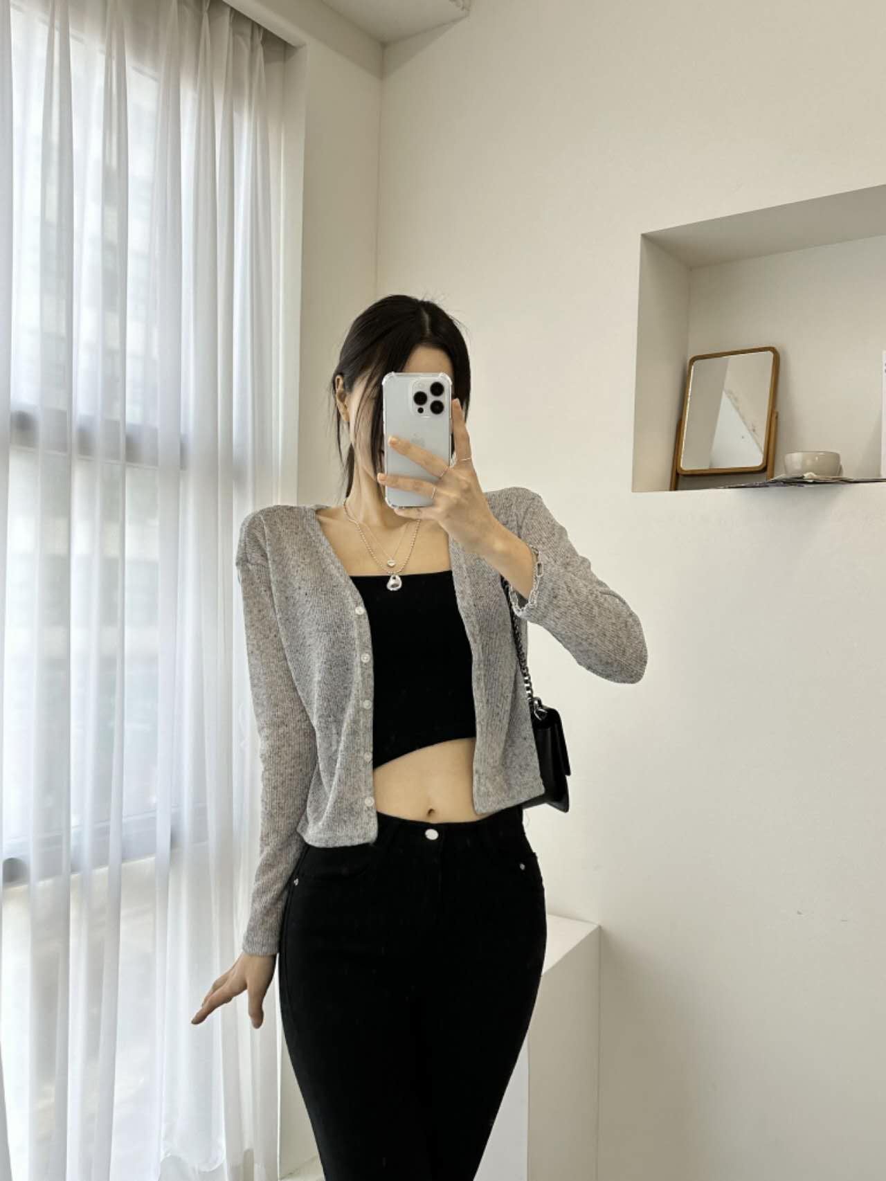 Muffin Linen Cardigan