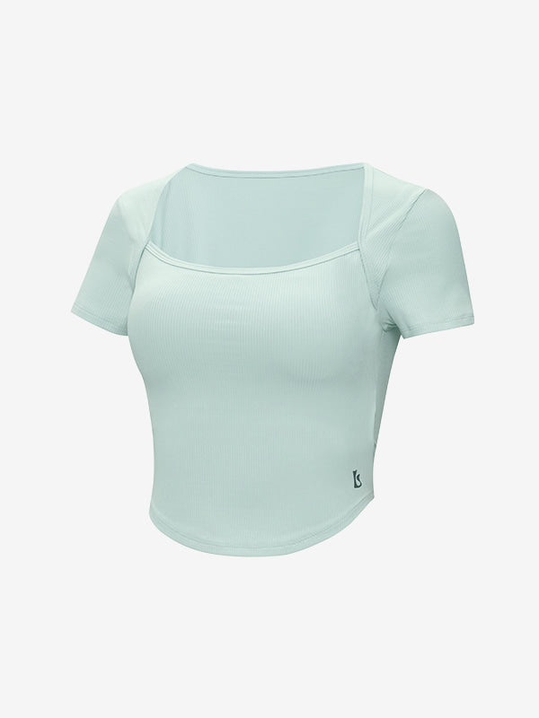 El-flex Rib Bolero Short Sleeves