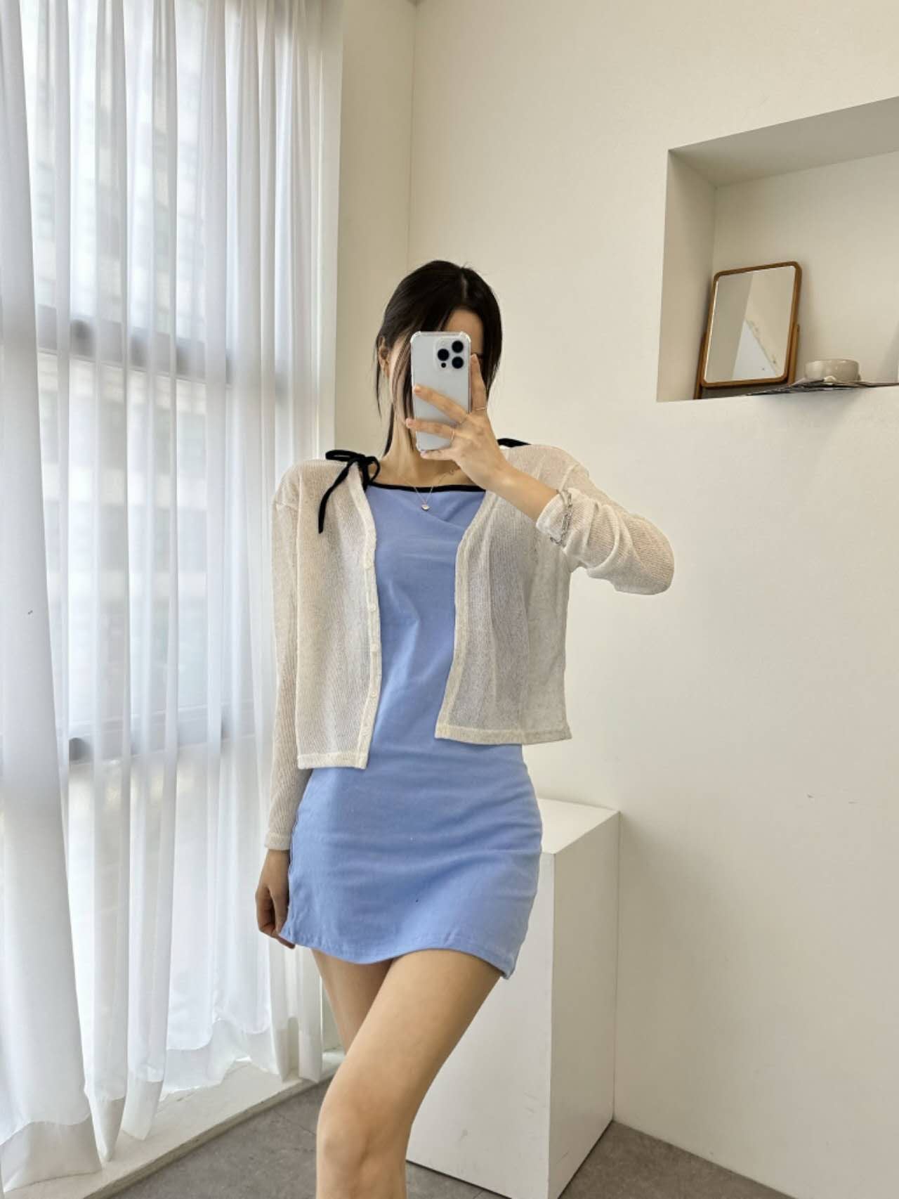 Muffin Linen Cardigan