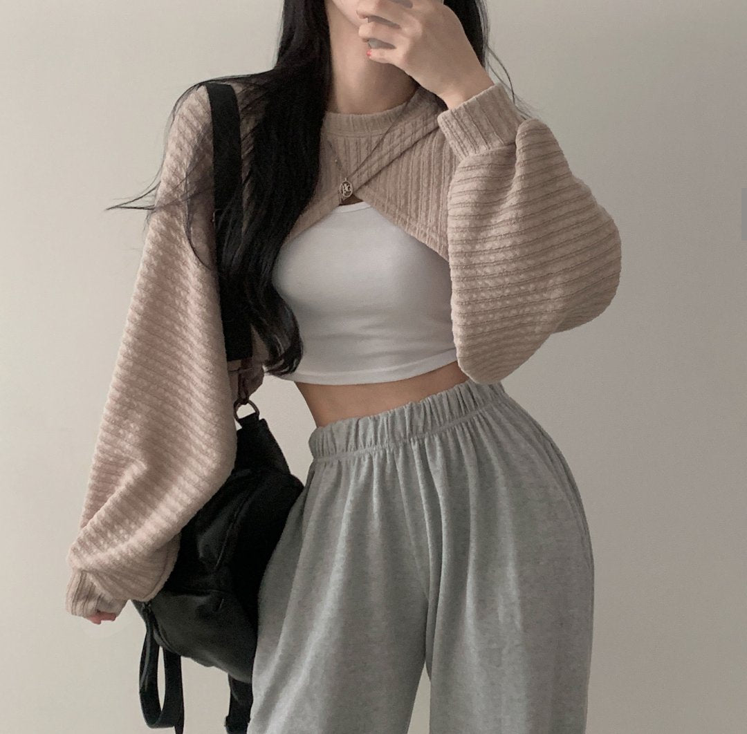 Knit Wrap Bolero