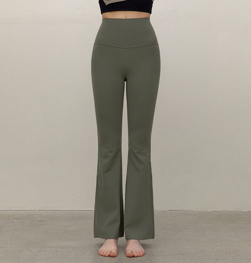 Back Cross Bootcut Leggings
