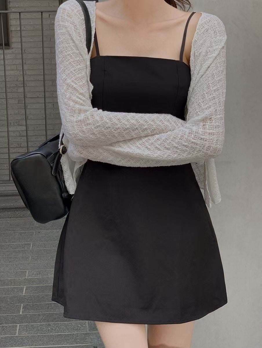 Waffle Lace Cardigan