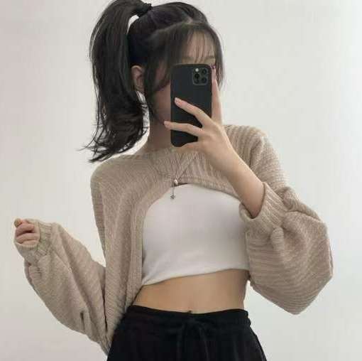 Knit Wrap Bolero