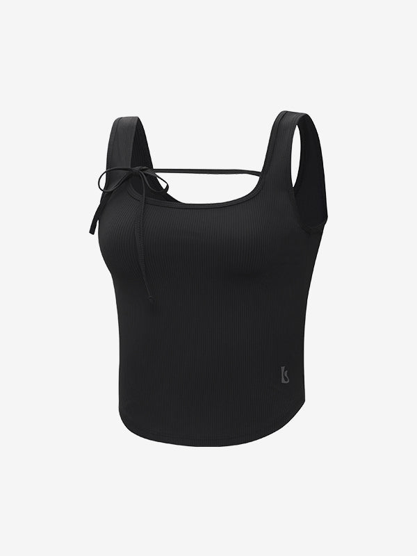 El-flex Rib Front Ribbon Sleeveless