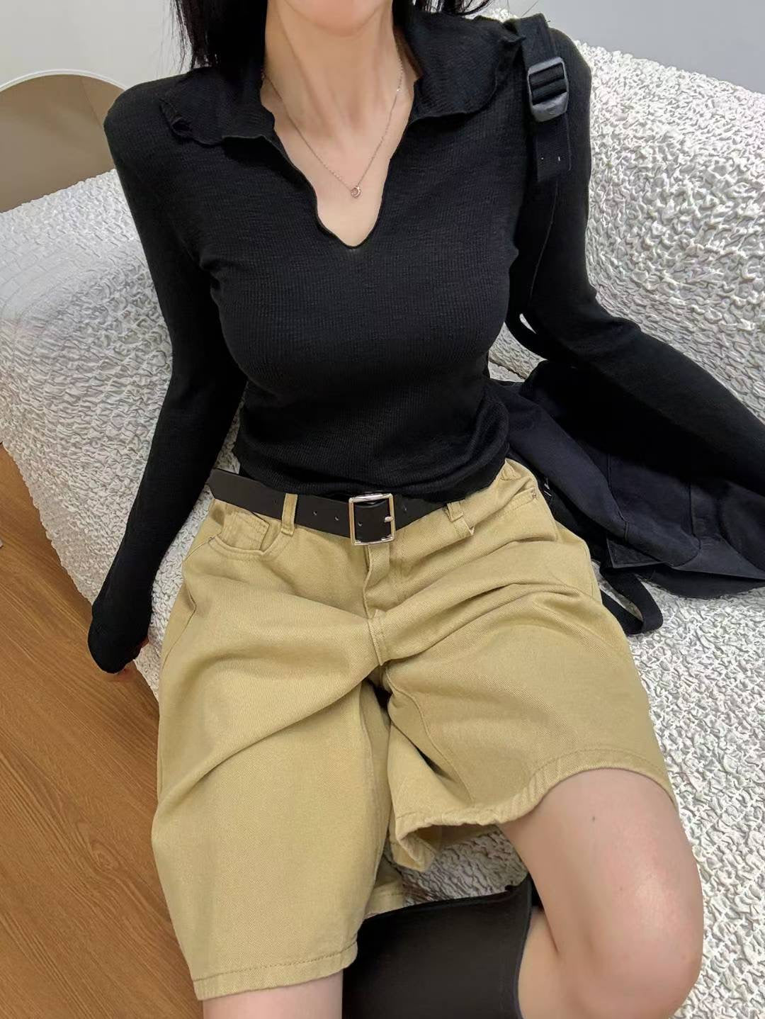 V Neck Knit