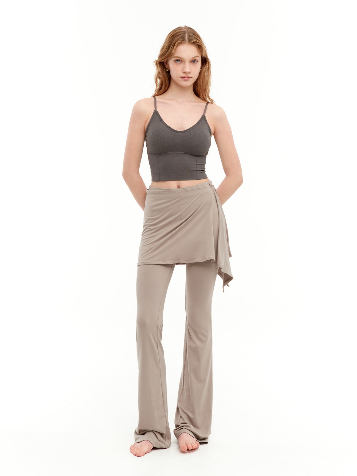 Skirt Bootcut Sweat Pants