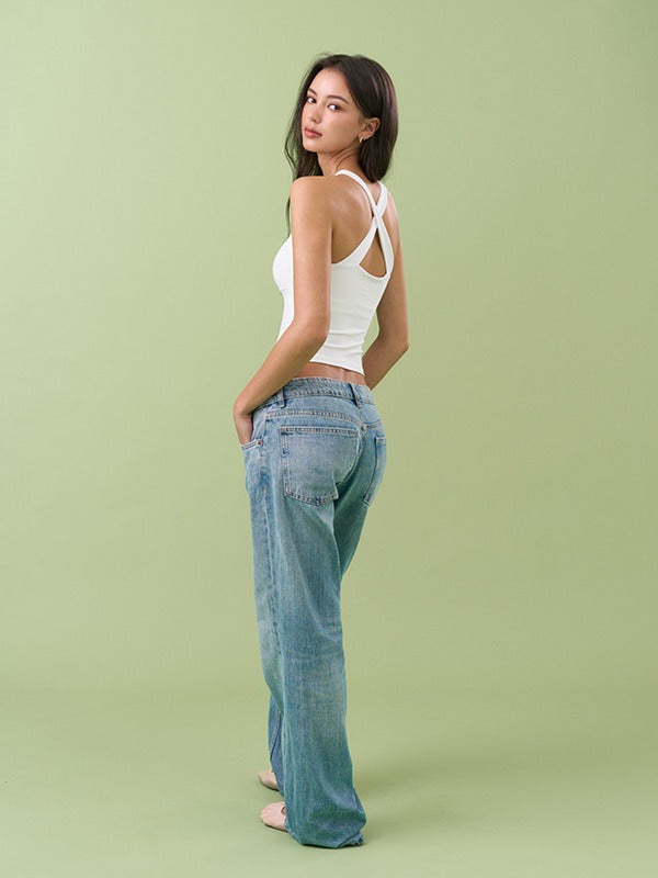Soft Curve Halter Top