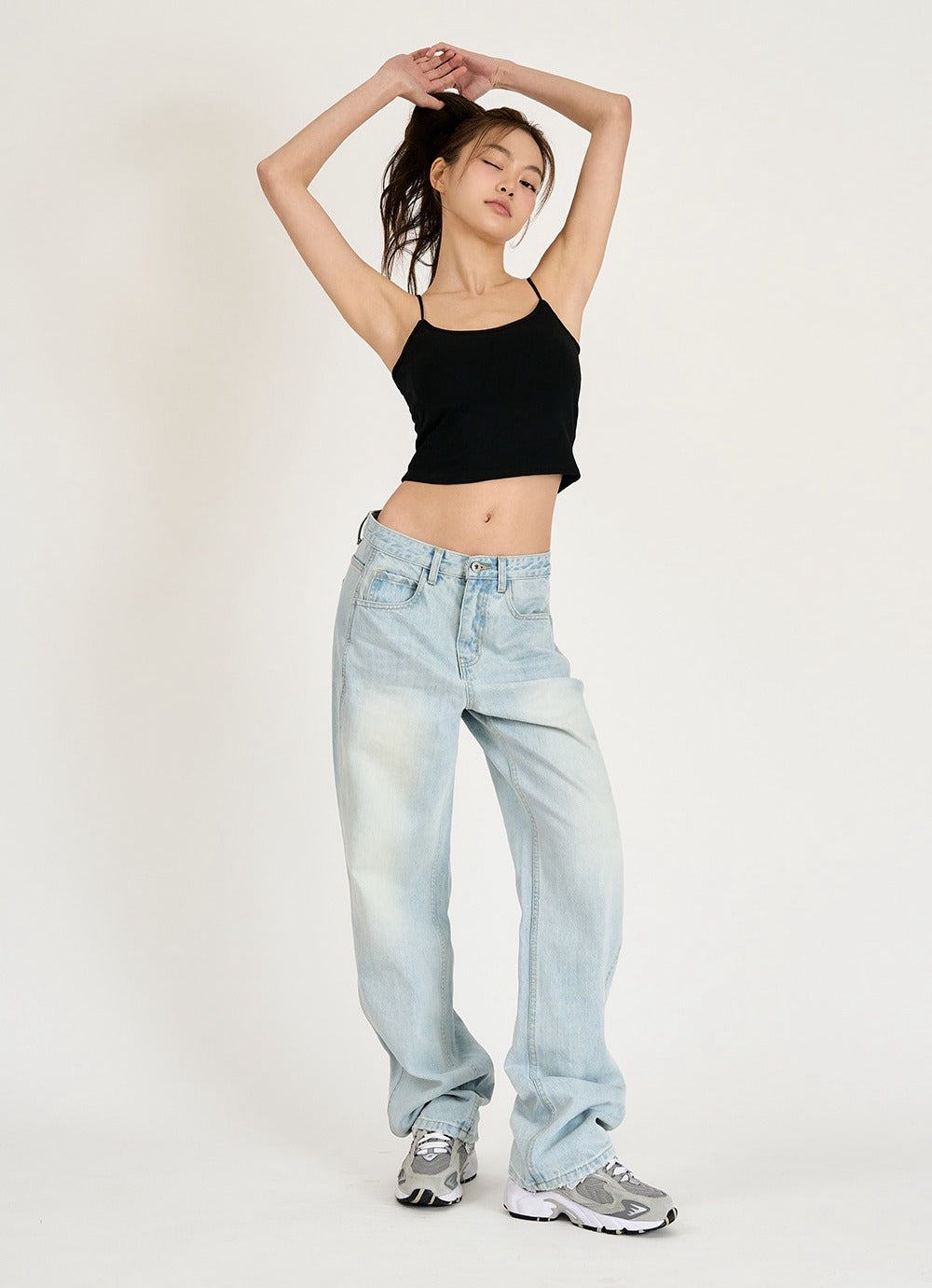 Classic Straight Denim Pants