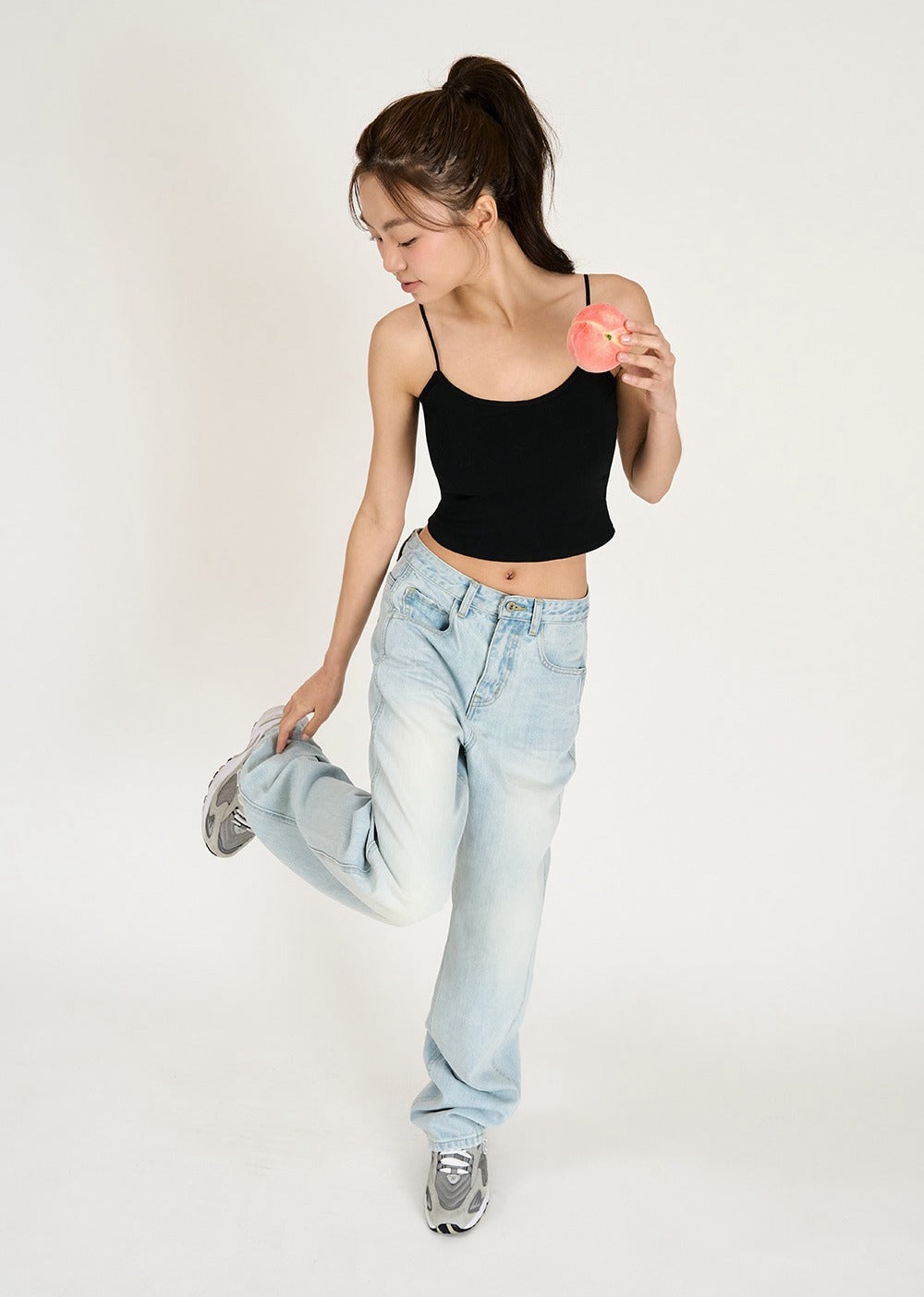 Classic Straight Denim Pants