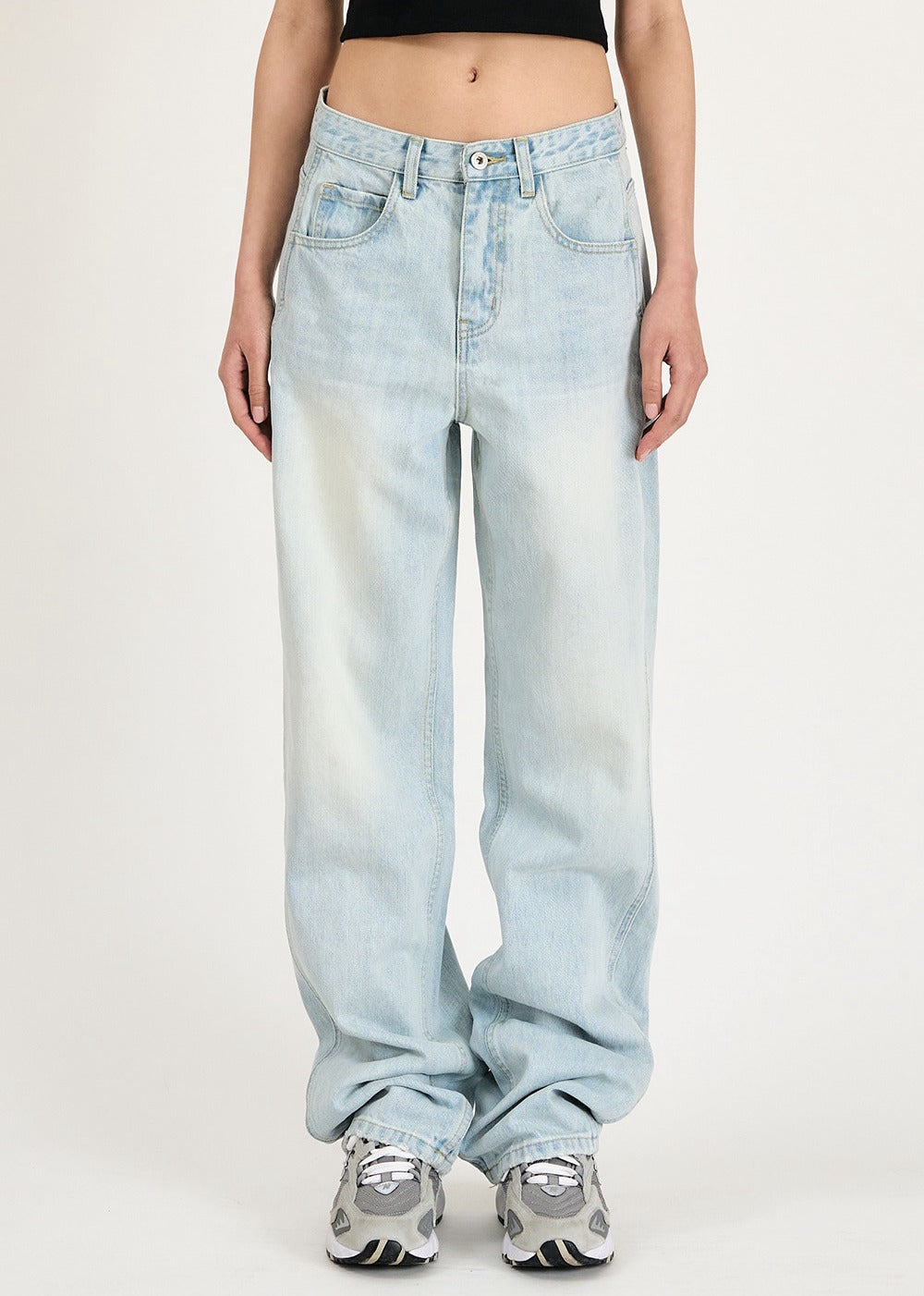 Classic Straight Denim Pants