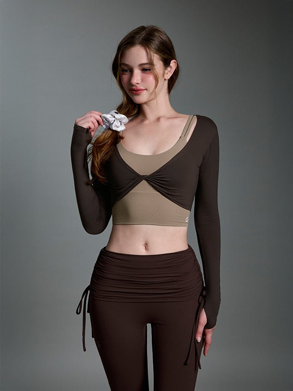 Twist Crop Cover Up