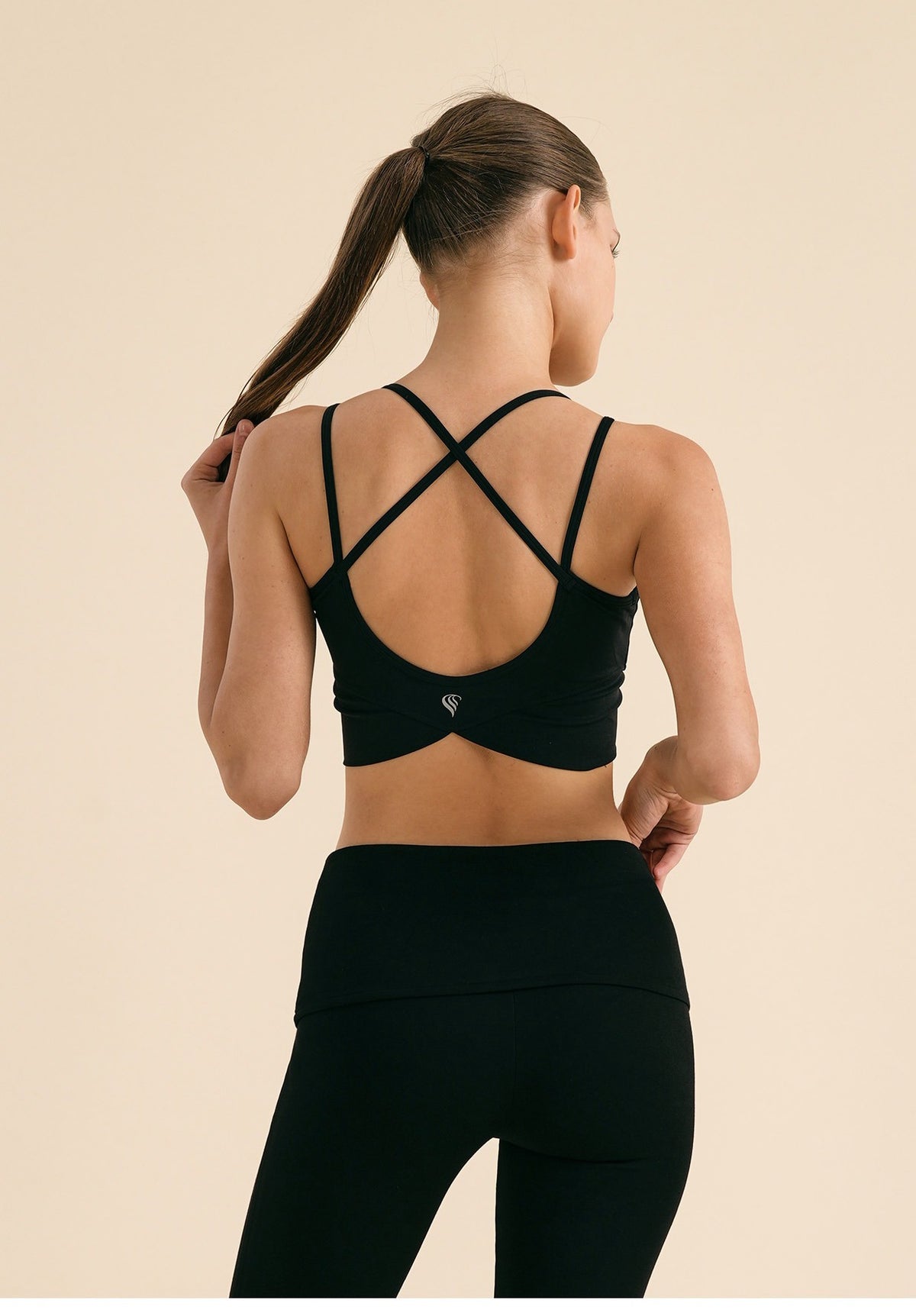 Double Line Cross Top