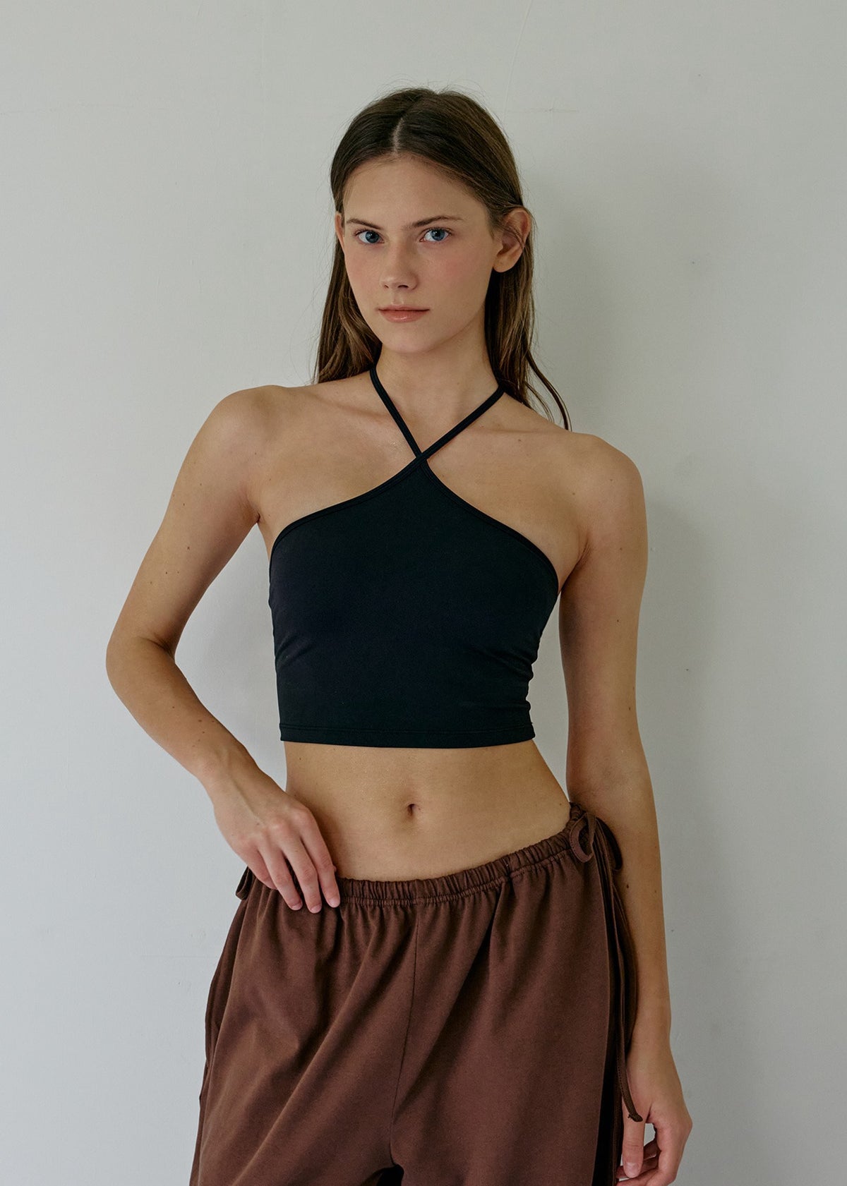 Strap Halter Bra Top
