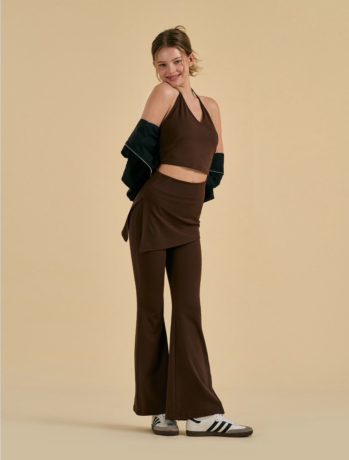 Slit Cover-up Skirt
