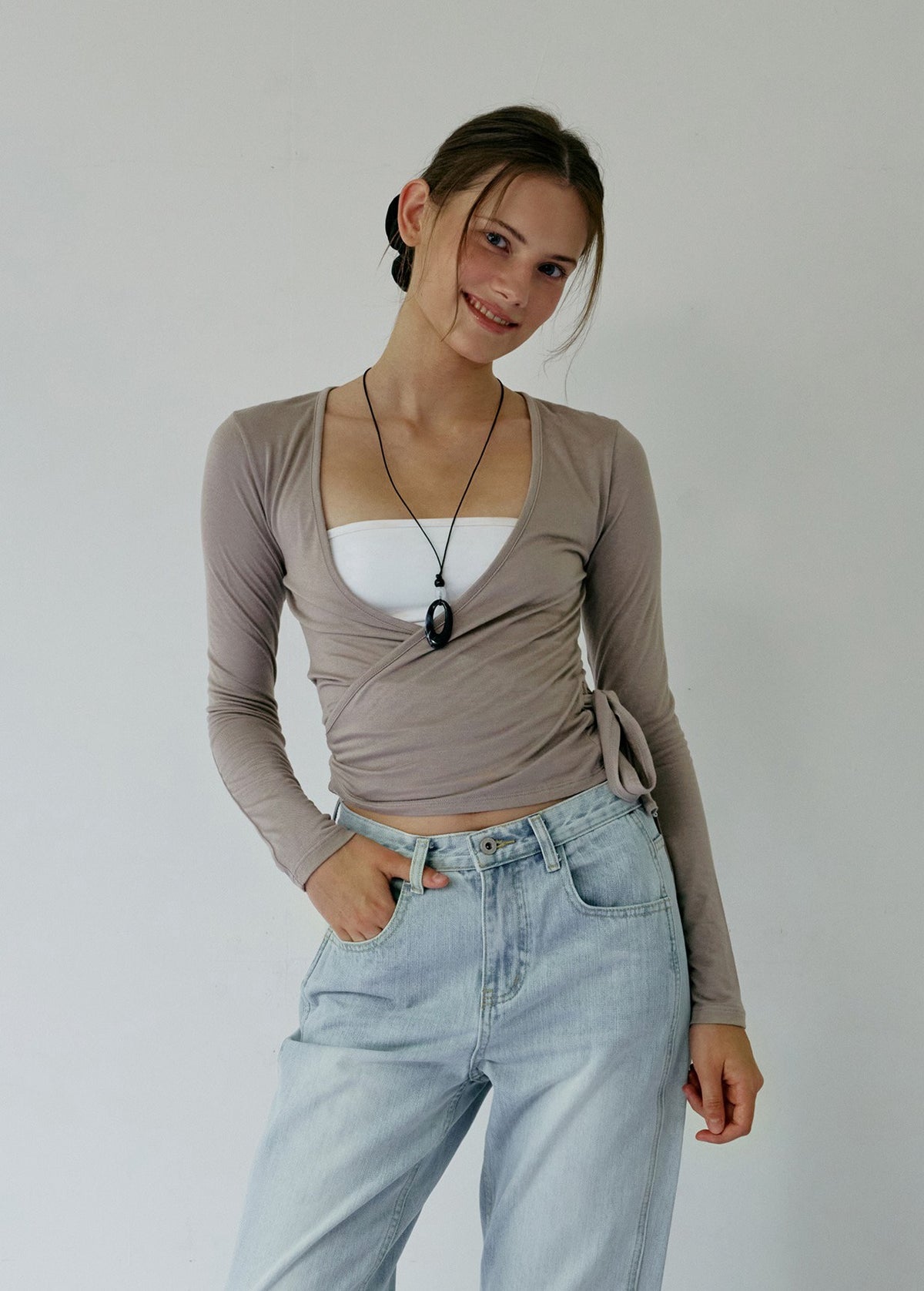 Conch Wrap Cardigan