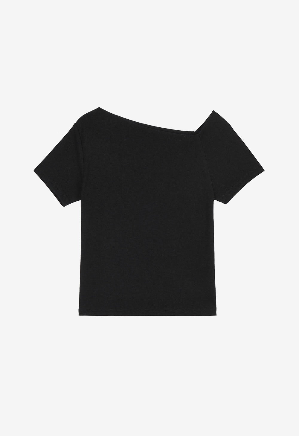 Unbalance Off-Shoulder Short Sleeve