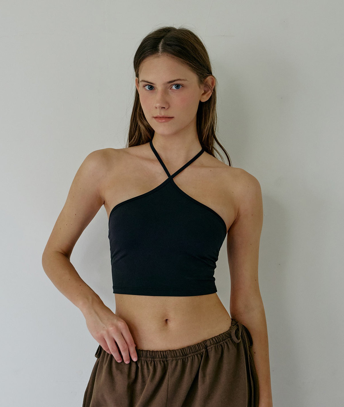 Strap Halter Bra Top